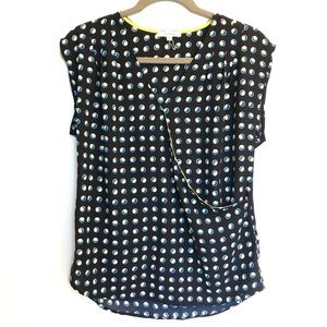 NEW Pleione Drape Pattern Top, XS